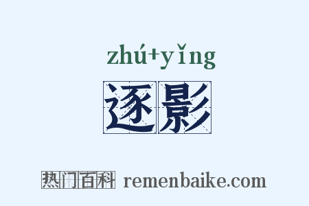 逐影是什么意思的图片